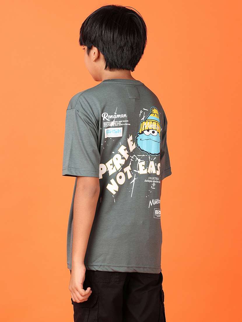 boys short sleeves front & back print t-shirt - 21521249 -  Standard Image - 3