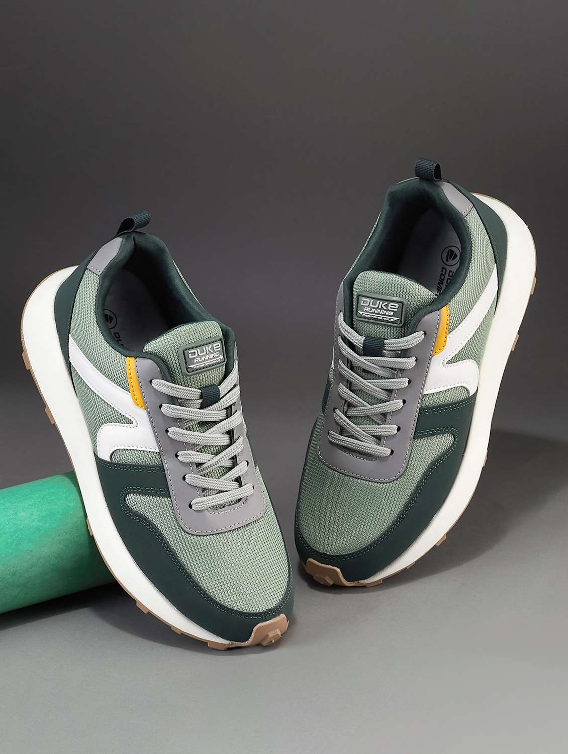 men sea green sport shoe