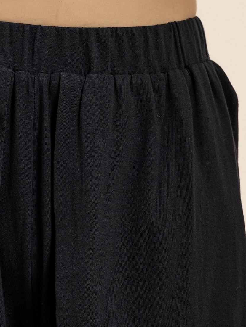 women black hosiery culottes - 21521766 - Standard Image - 5