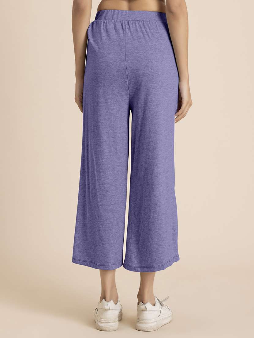 women lavender hosiery culottes - 21521772 -  Standard Image - 3