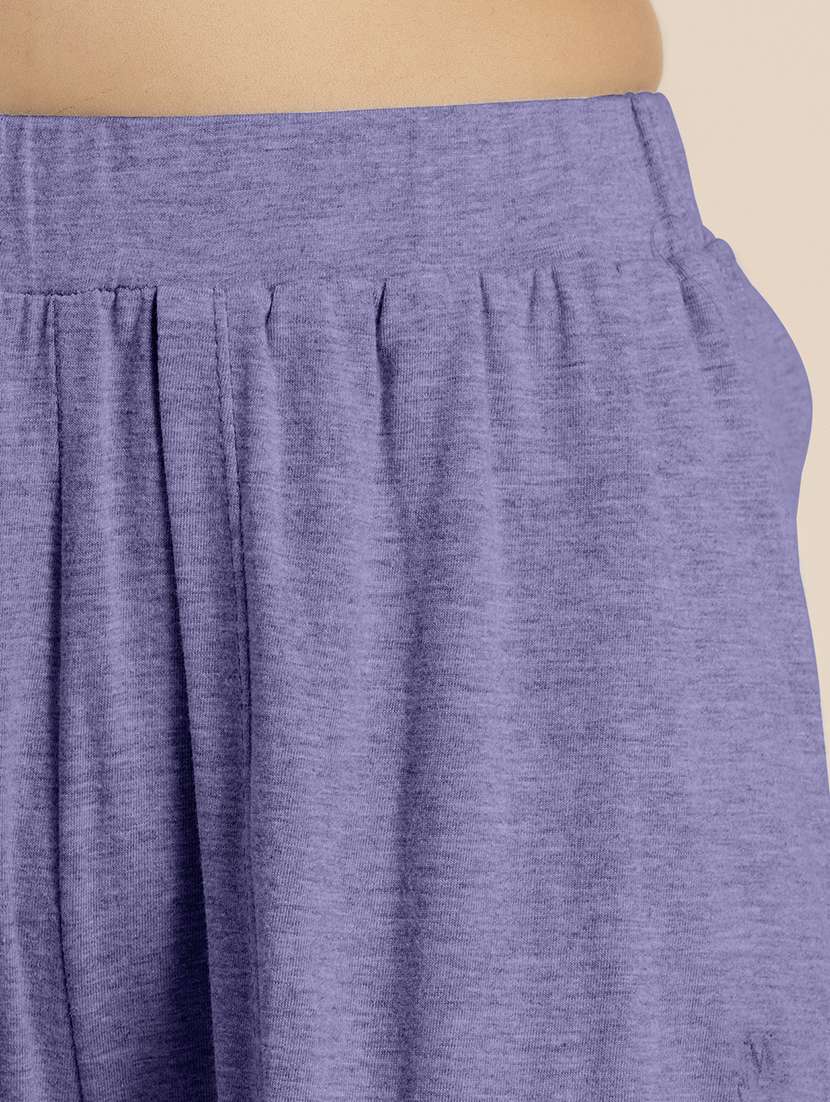 women lavender hosiery culottes - 21521772 -  Standard Image - 5