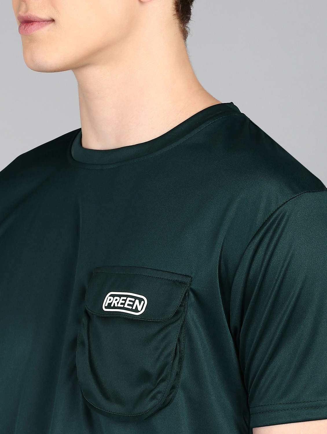 men solid full length track suit - 21522127 -  Standard Image - 5