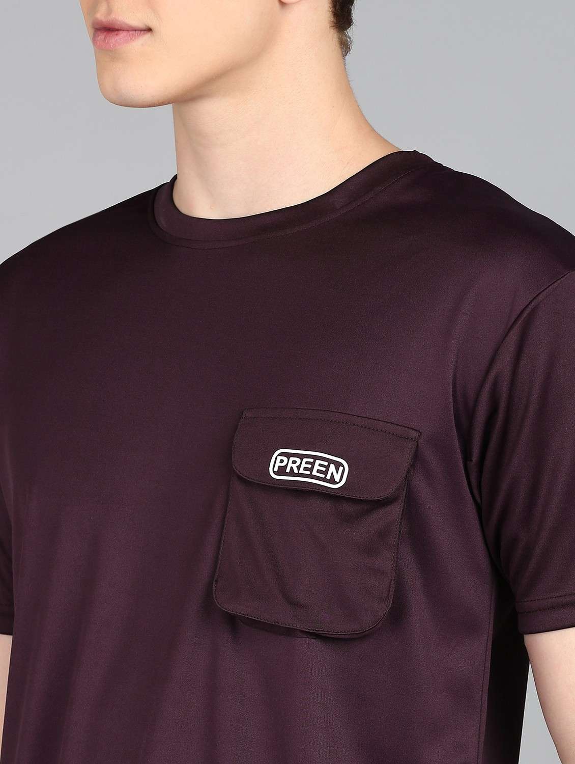 men solid full length track suit - 21522132 -  Standard Image - 3