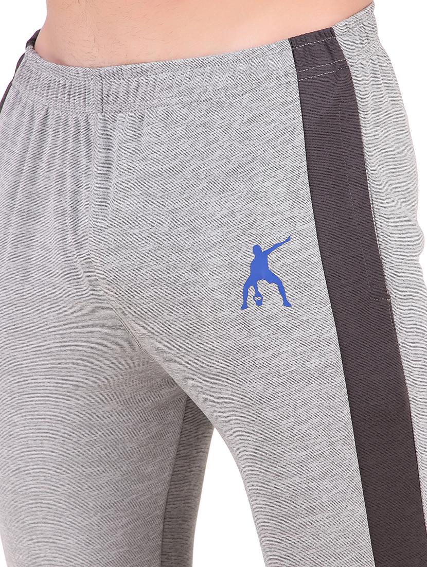 men striped full length track pant - 21522151 - Standard Image - 3