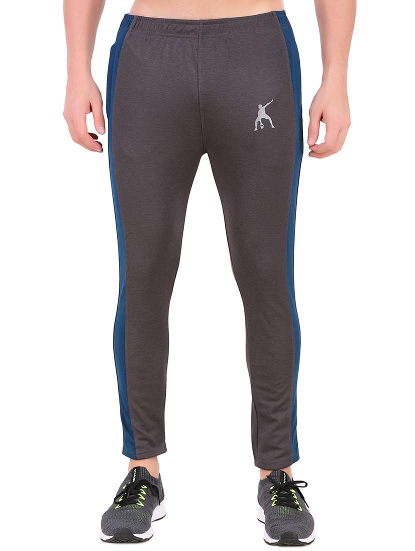 men full length side taped track pant - 21522152 -  Zoom Image - 0