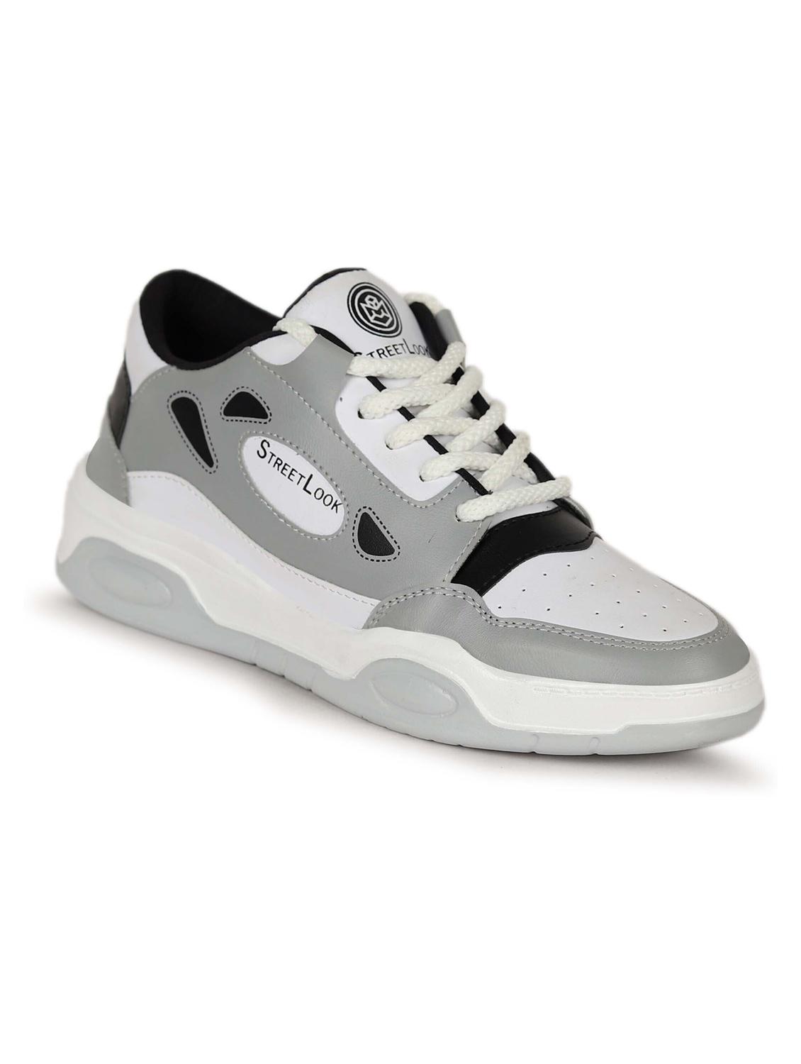 men grey lace up sneaker - 21522353 - Zoom Image - 0