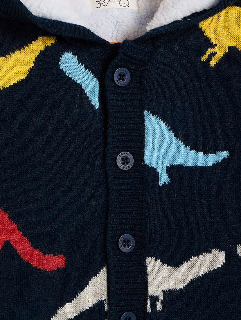 kids long sleeves sweater with joggers set - 21522614 - Standard Image - 5