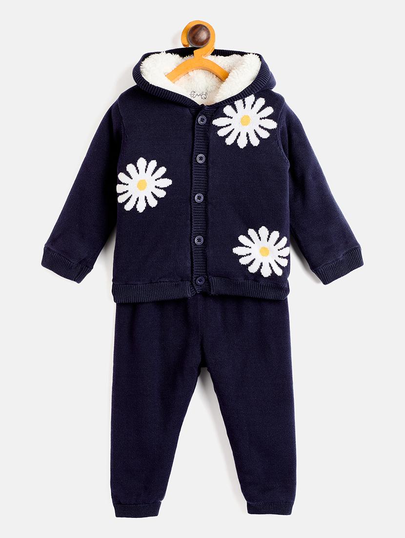kids long sleeves sweater with joggers set - 21522655 - Zoom Image - 0