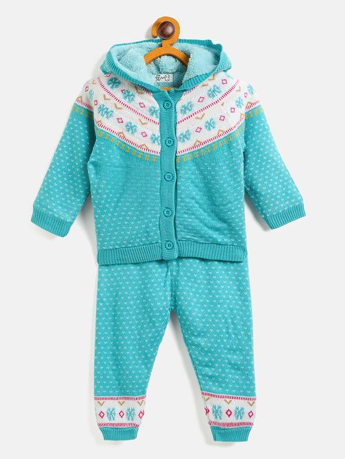 kids long sleeves sweater with joggers set - 21522685 - Standard Image - 0