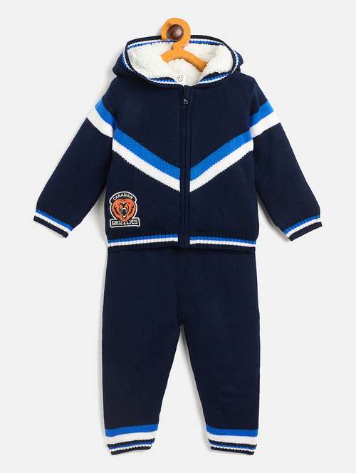 kids long sleeves sweater with joggers set - 21522693 -  Standard Image - 0
