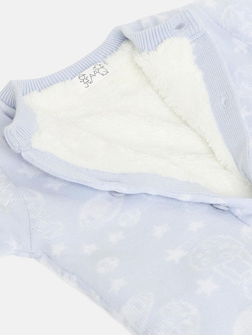 kids long sleeves self design rompers - 21522716 - Standard Image - 3
