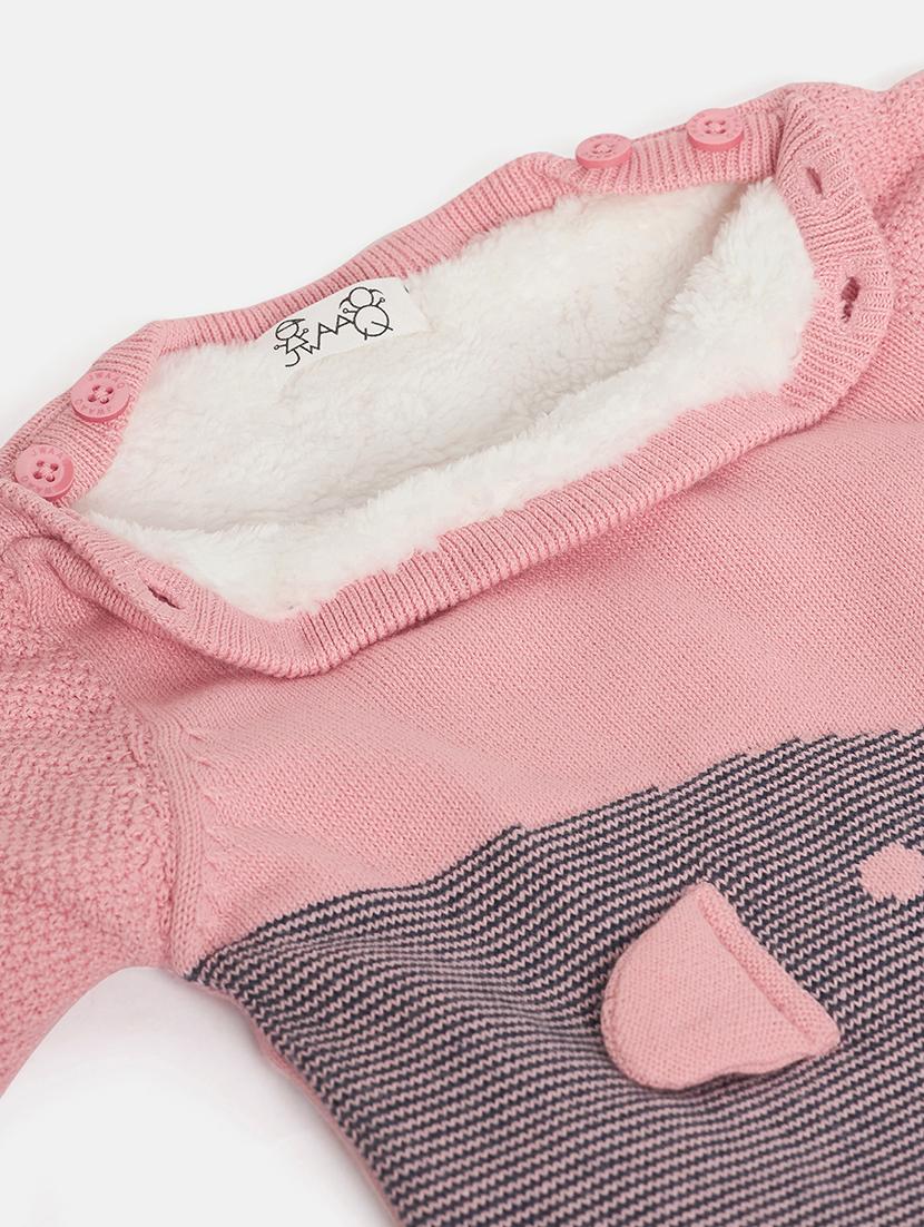kids long sleeves self design rompers - 21522723 - Standard Image - 3