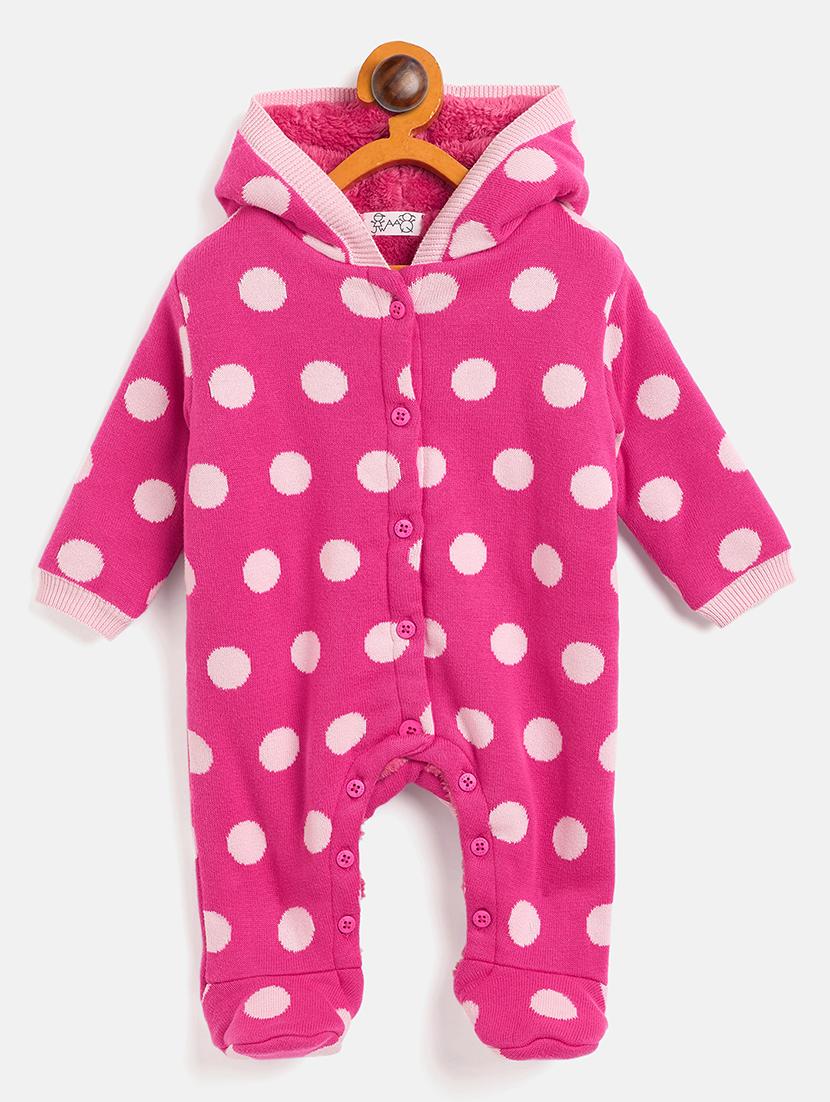 kids long sleeves self design rompers