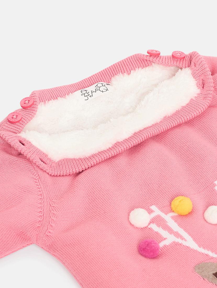 kids long sleeves self design rompers - 21522741 - Standard Image - 3