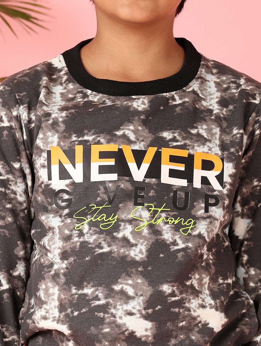 boys printed long sleeve sweatshirt - 21522857 -  Standard Image - 5