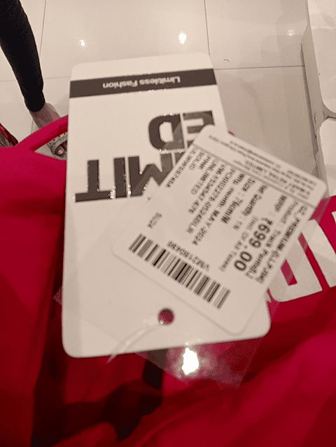 pink loop knit track pants - 21522871 - Zoom Image - 0