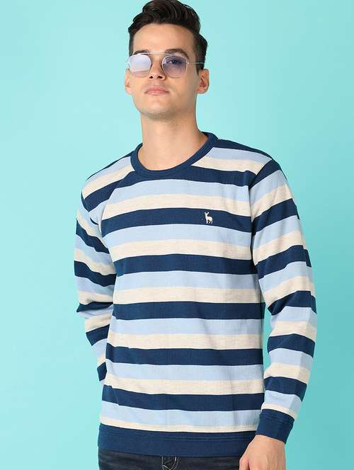 men long sleeves striped pullover - 21522873 -  Standard Image - 0