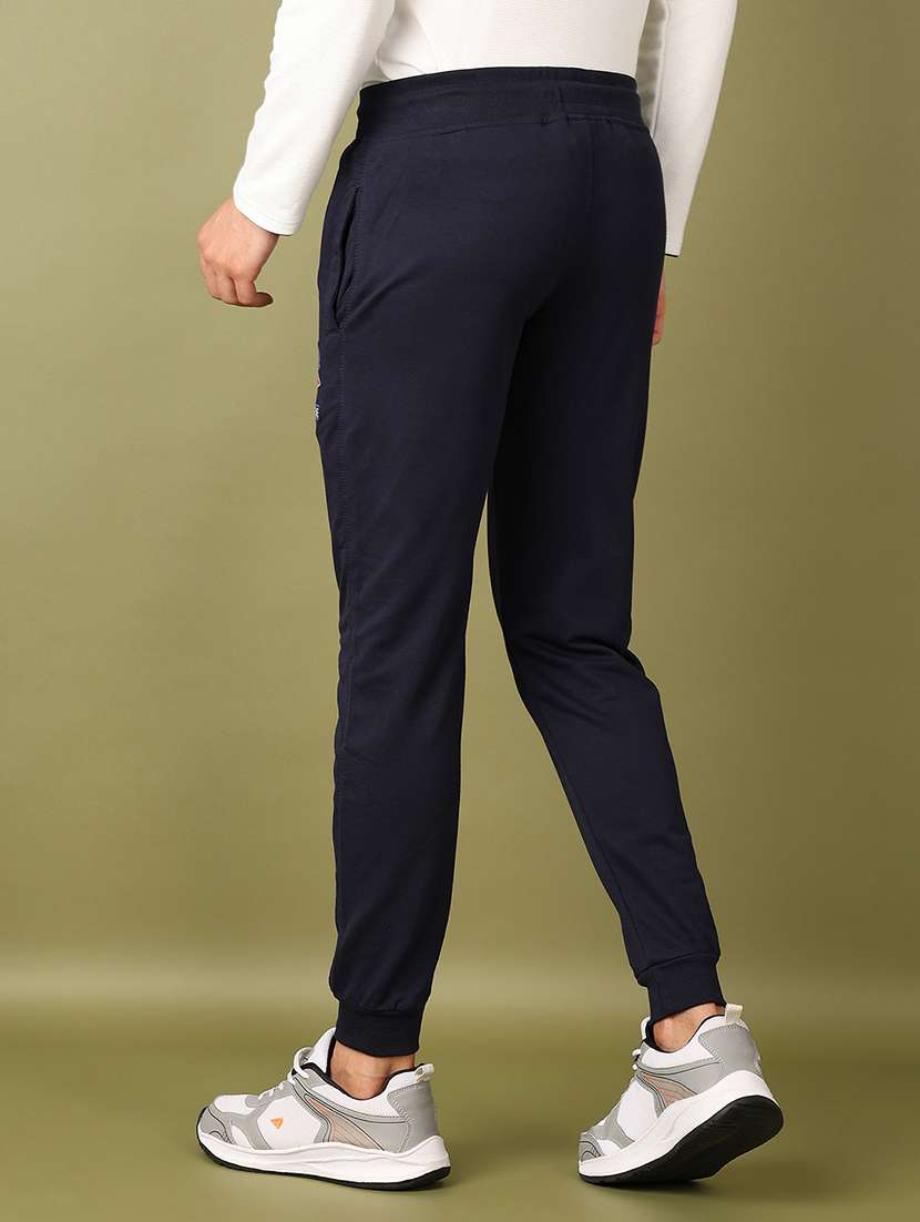 men mid rise placement print jogger - 21522951 -  Standard Image - 3