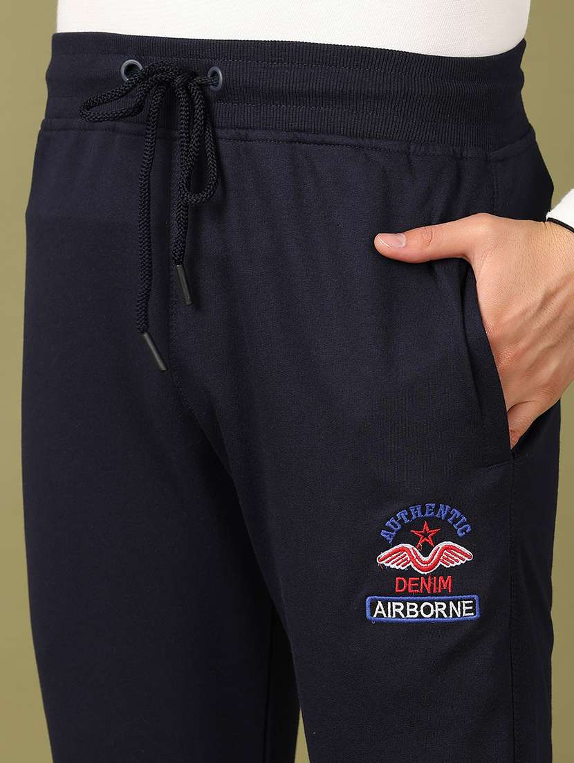 men mid rise placement print jogger - 21522951 -  Standard Image - 5