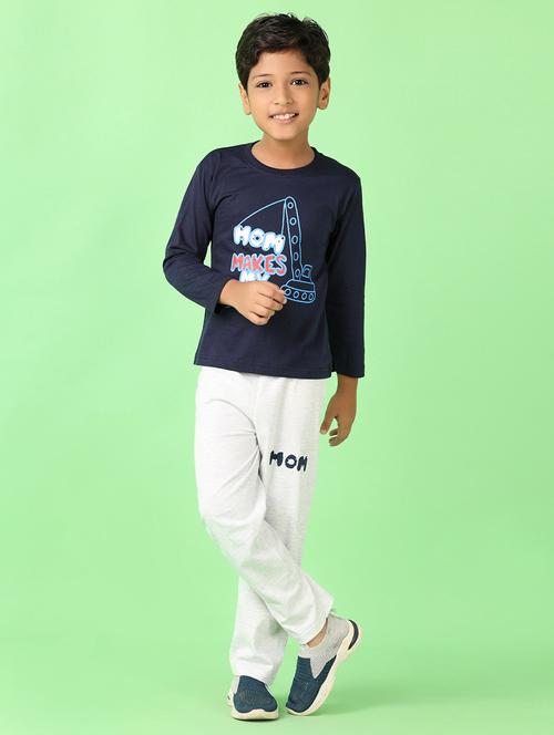 boys printed casual wear full length set - 21522971 - Standard Image - 0