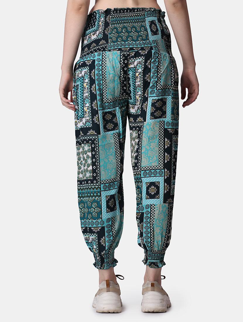 women printed relaxed fit jogger - 21523425 - Standard Image - 3