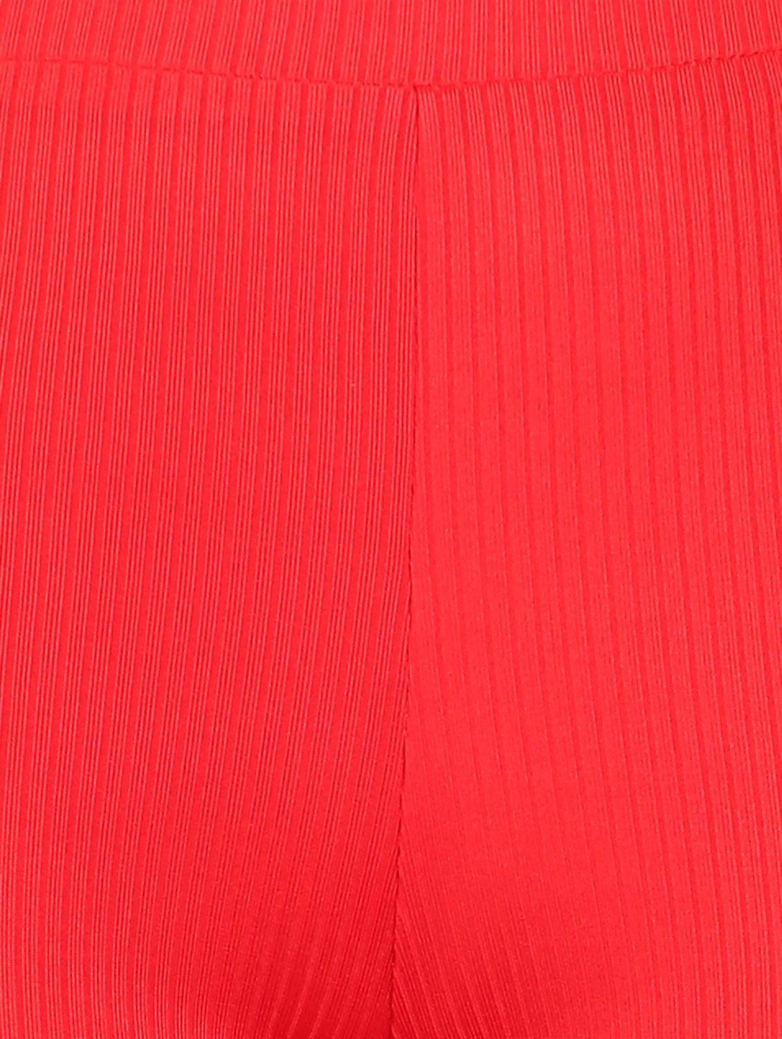 women solid mid rise bootcut trouser - 21523464 - Standard Image - 5