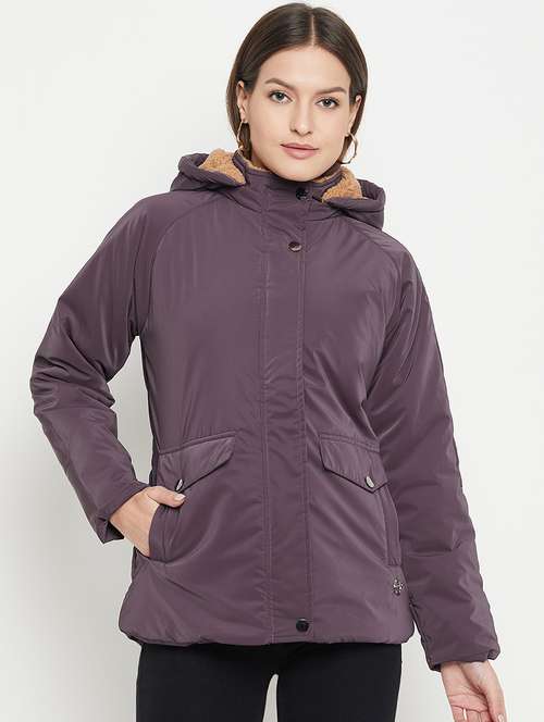 women solid long sleeves bomber jacket - 21523553 -  Standard Image - 0