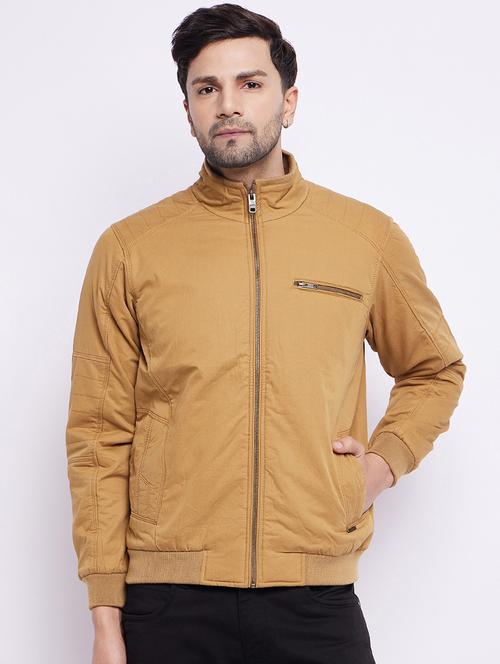 men long sleeve solid casual jacket - 21523603 -  Standard Image - 0