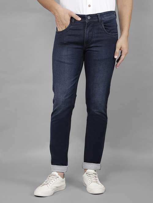 men blue denim jean - 21524031 - Standard Image - 0