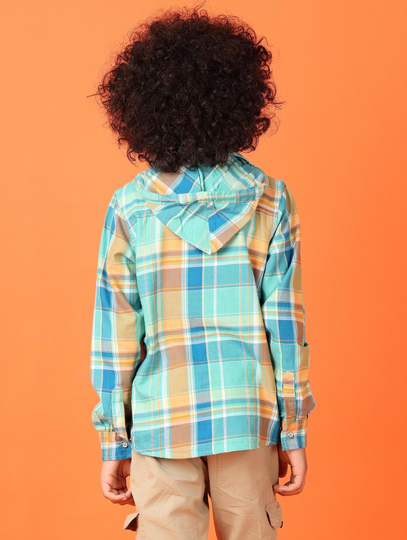 green twill shirt - 21524113 - Standard Image - 3