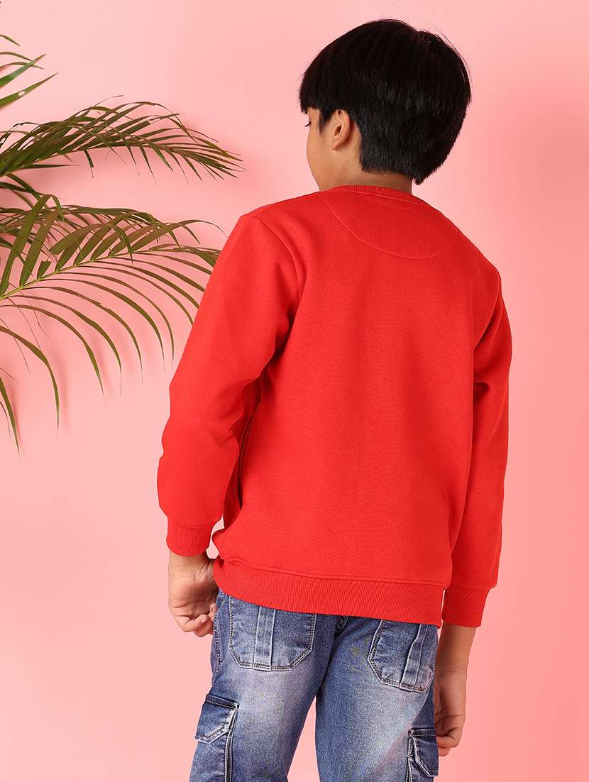boys plain long sleeve sweatshirt - 21524114 -  Standard Image - 3