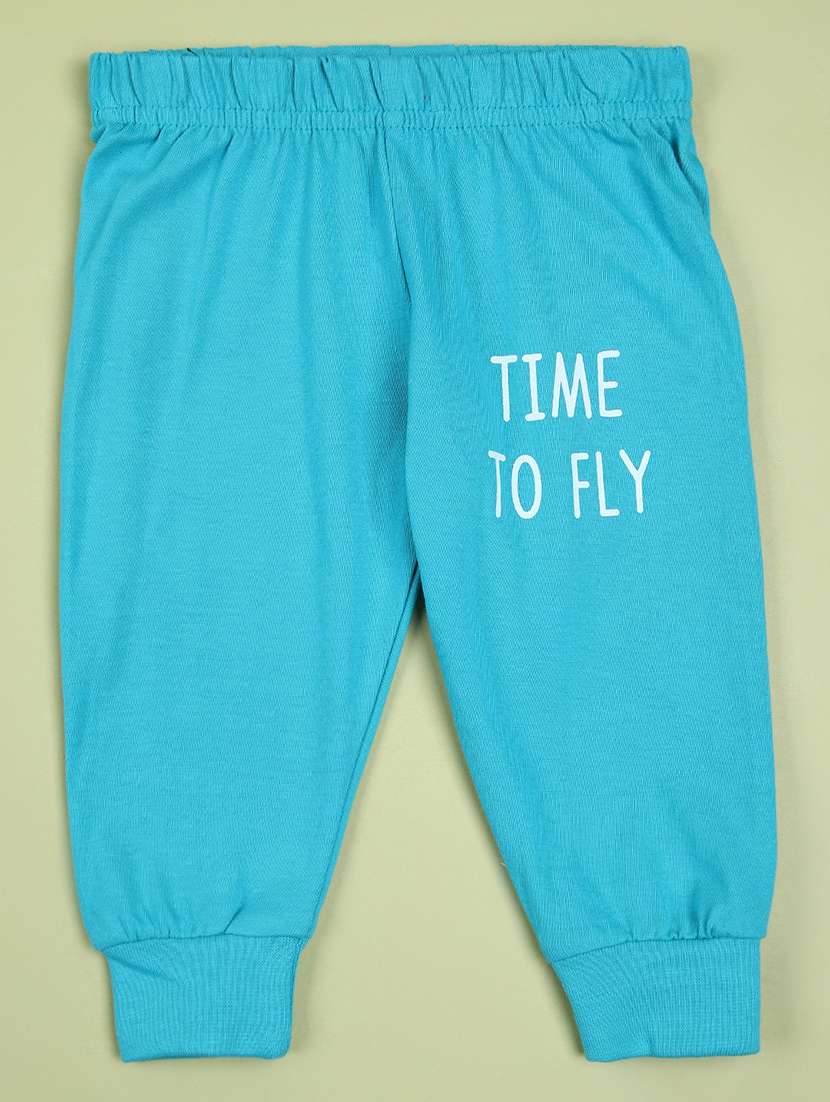 boys light blue printed full length sets - 21524125 -  Standard Image - 3