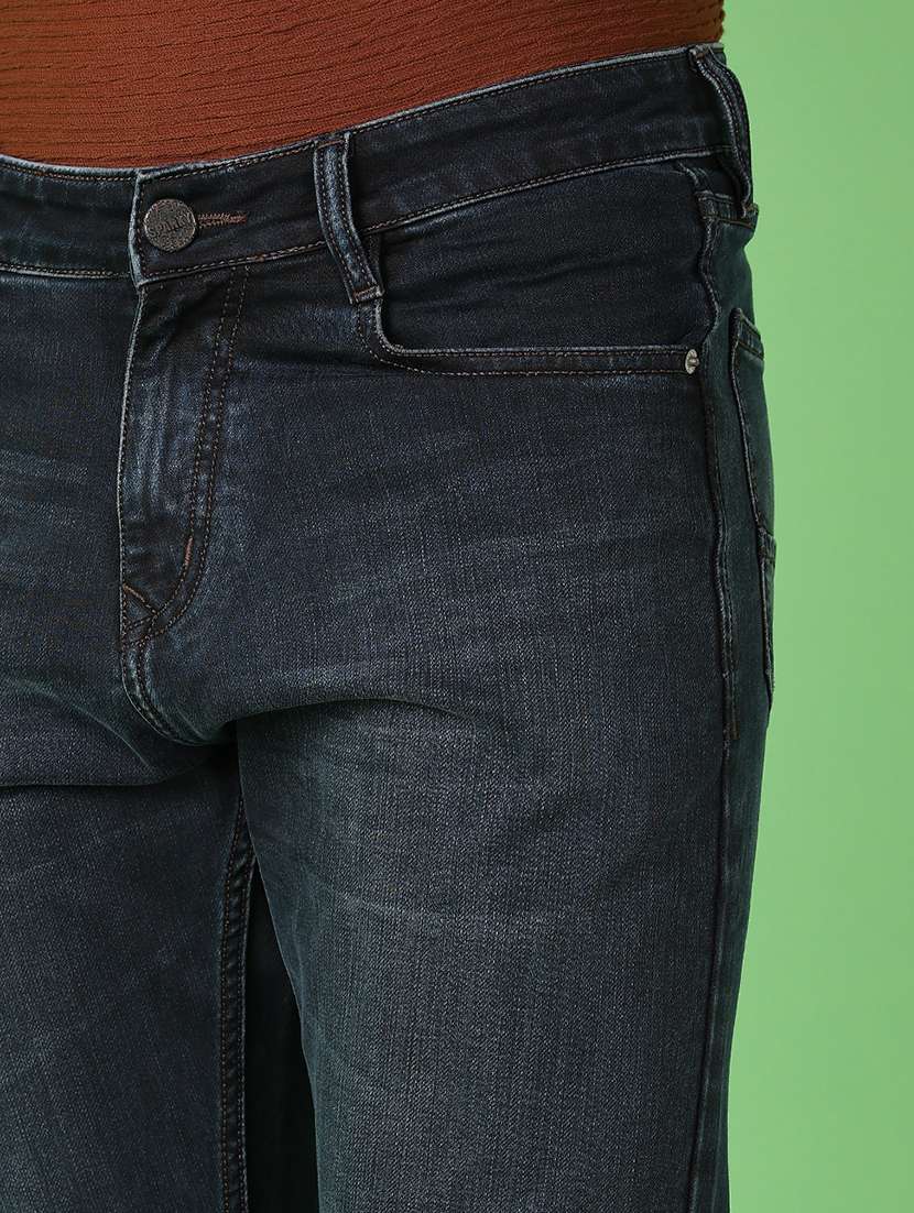 men mid rise plain jeans - 21524393 -  Standard Image - 5