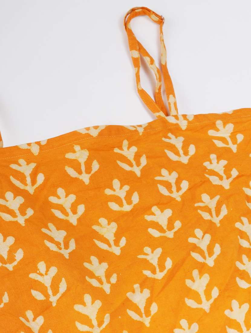 Women Printed Sleeveless Asymmetric Top
