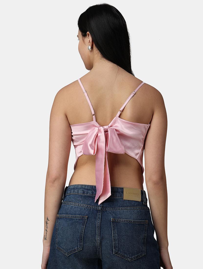 women solid sleeveless asymmetric top - 21525116 - Standard Image - 3