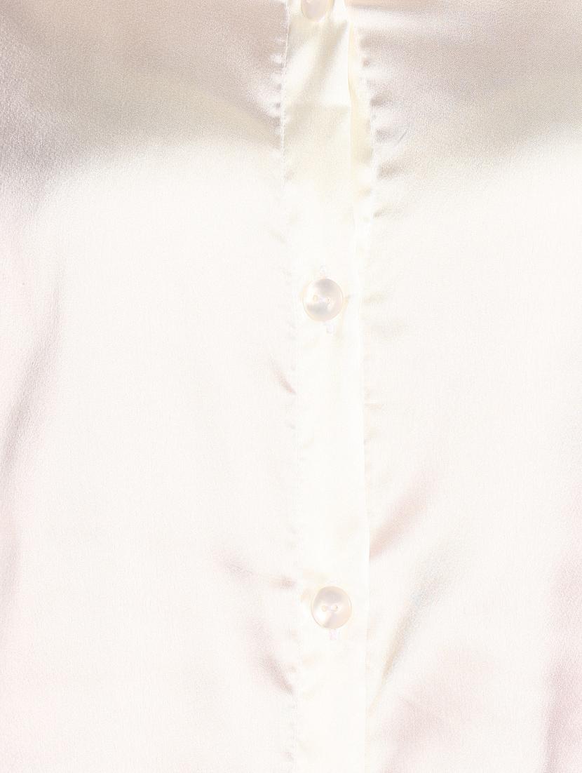 women solid collared long sleeves shirt - 21525791 - Standard Image - 5