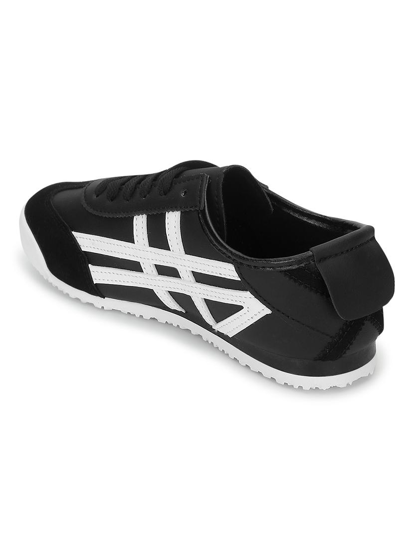 women black lace-up sneaker - 21526654 - Standard Image - 3