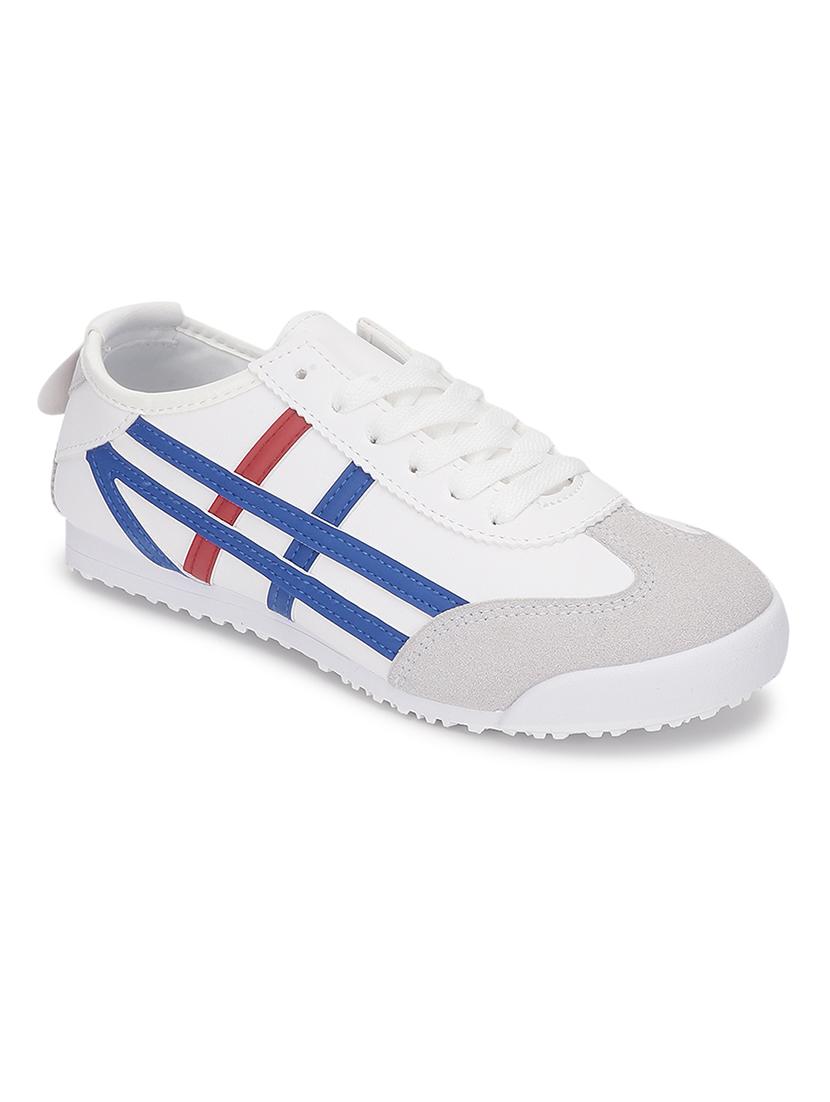 women white lace-up sneaker