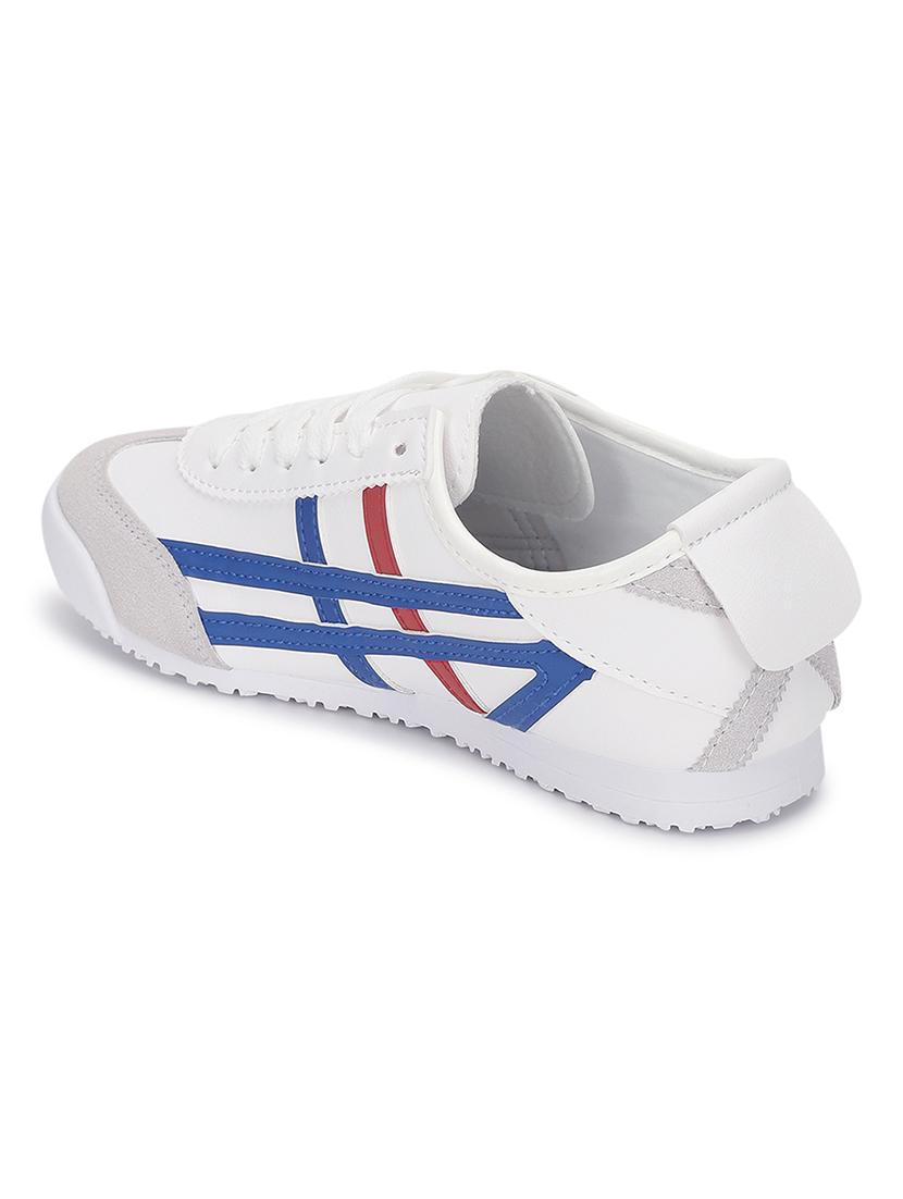 women white lace-up sneaker - 21526655 - Standard Image - 3