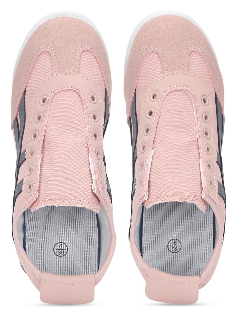 women pink slip on sneaker - 21526658 - Standard Image - 5