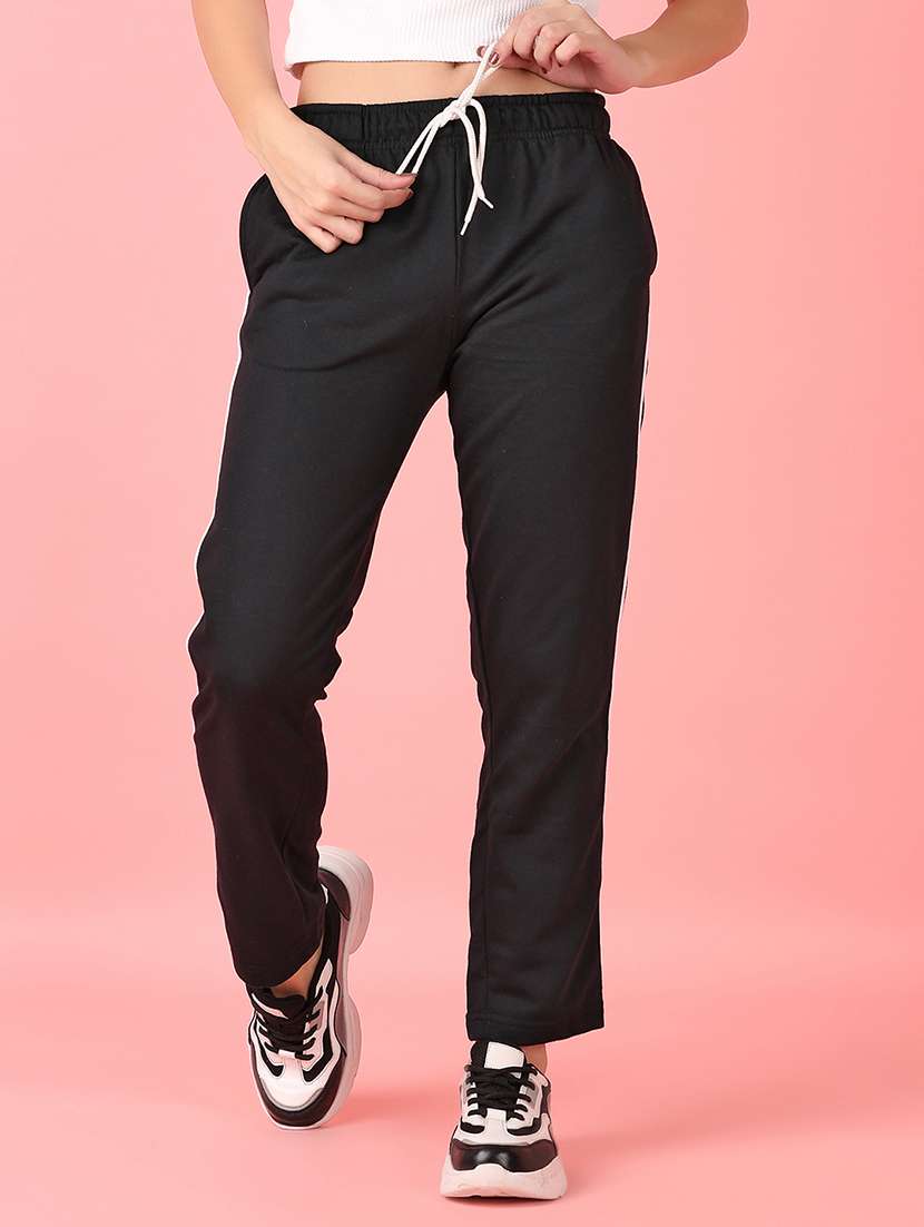 women black solid pajamas