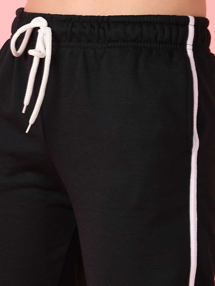 women black solid pajamas - 21527303 -  Standard Image - 5