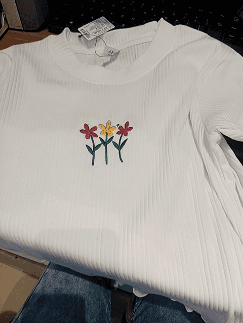 assorted rib tshirt - 21527481 - Standard Image - 0