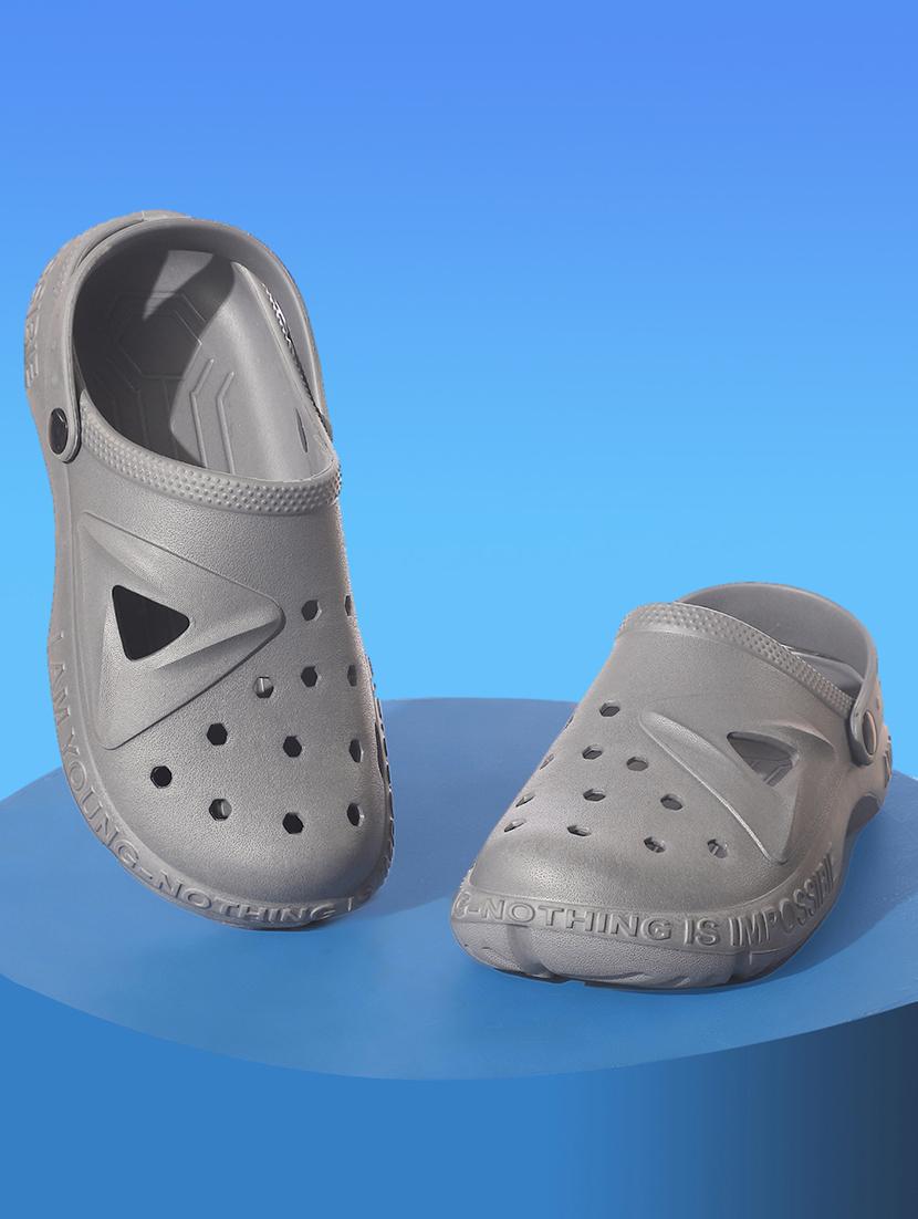 women grey solid clogs - 21527827 - Zoom Image - 0