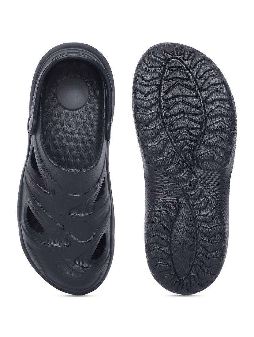 women black solid clogs - 21527836 - Standard Image - 5