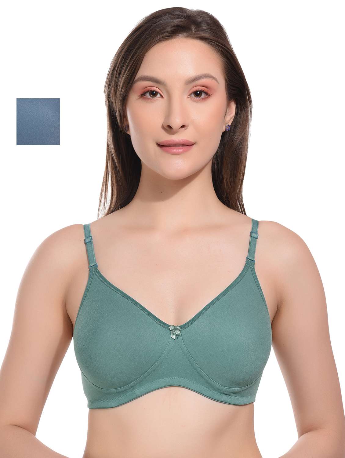 pack of 2 cotton t-shirt bra
