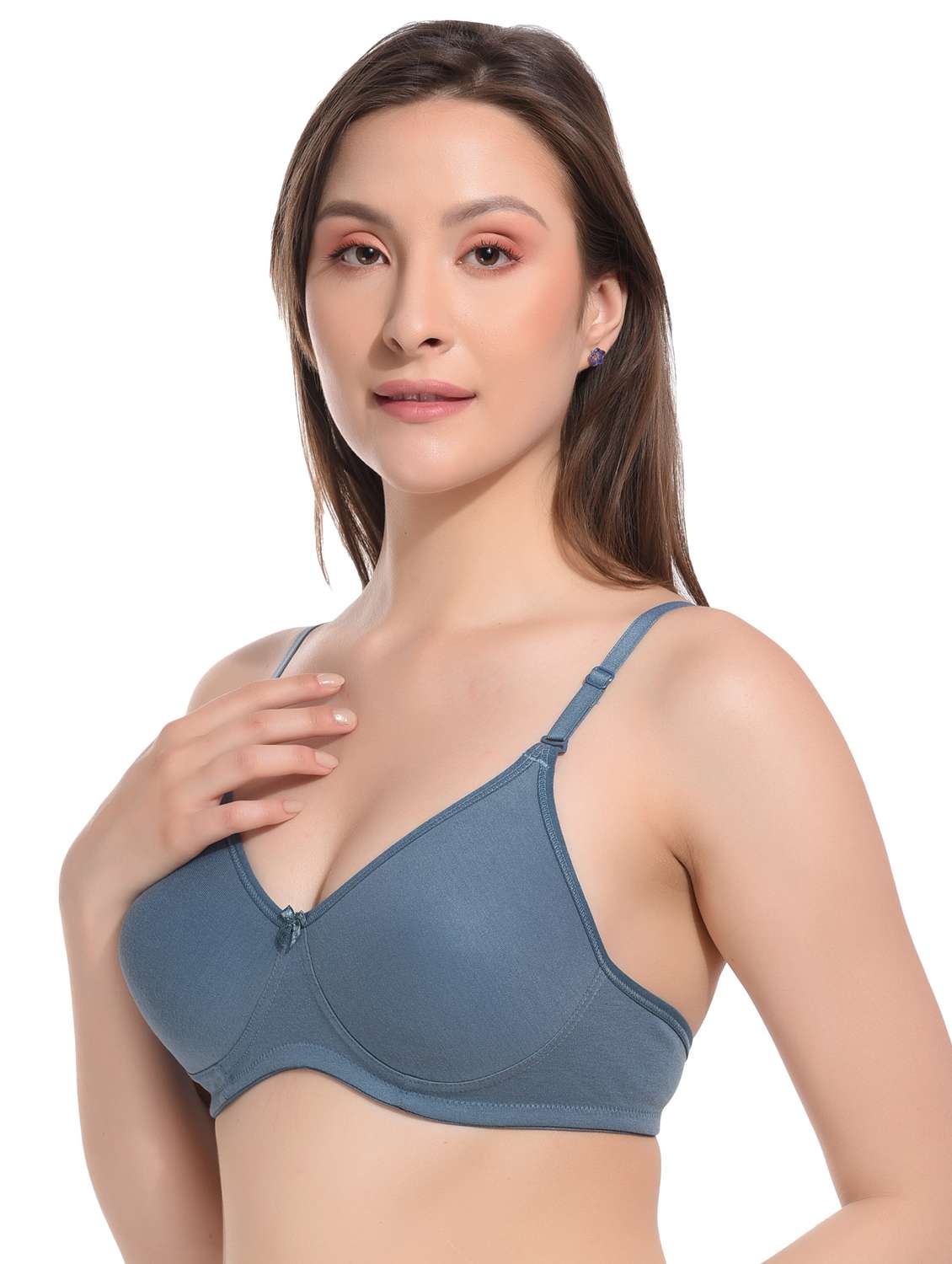 pack of 2 cotton t-shirt bra - 21527978 -  Standard Image - 5