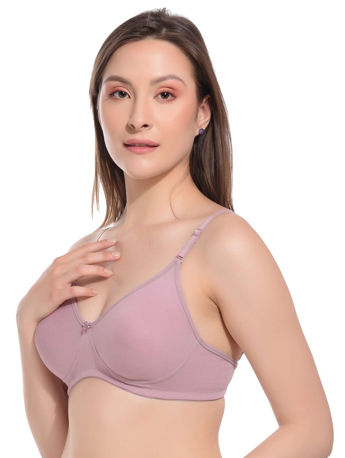 pack of 2 cotton t-shirt bra - 21527979 -  Standard Image - 5