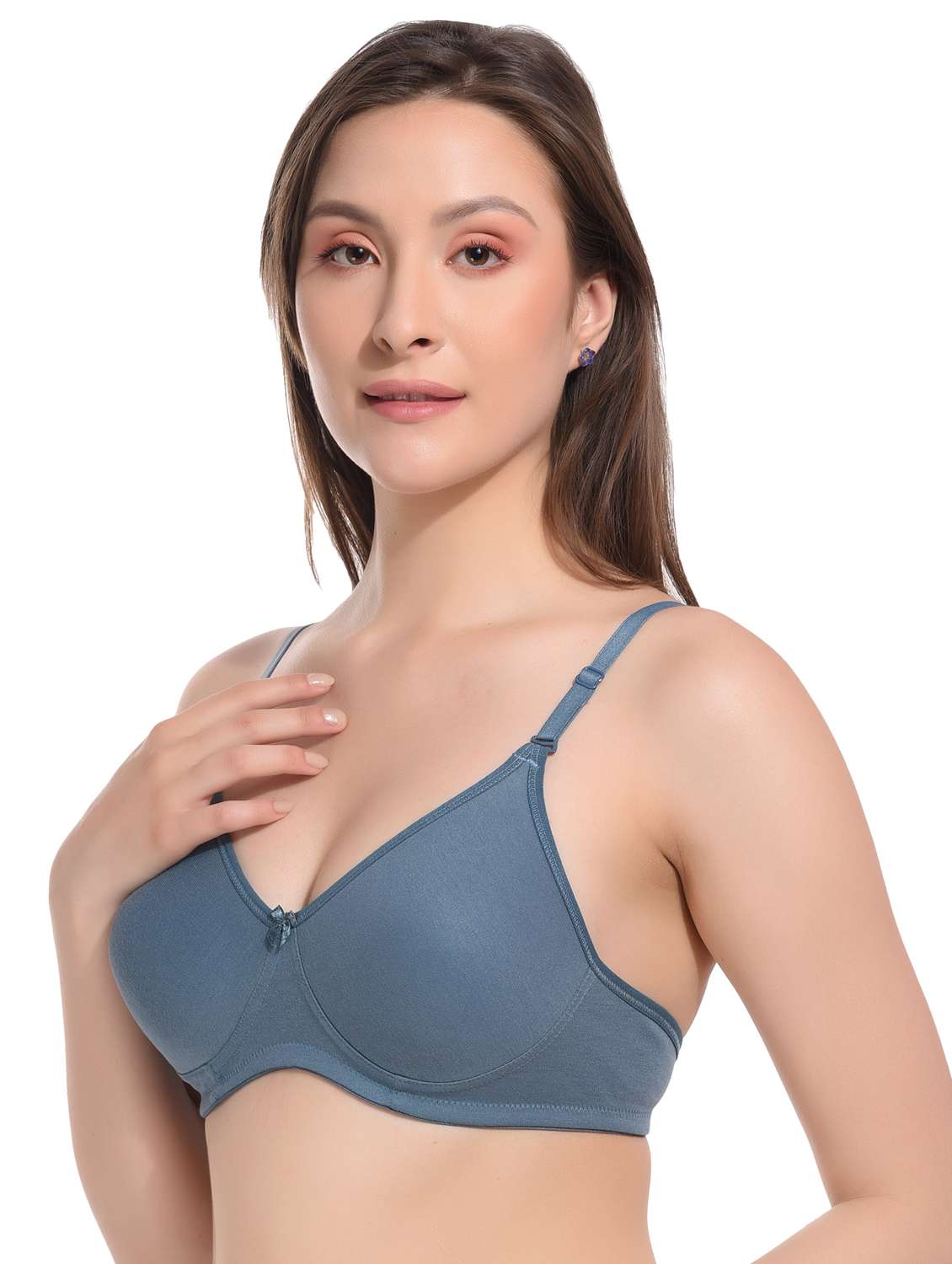 pack of 2 cotton t-shirt bra - 21527981 -  Standard Image - 5