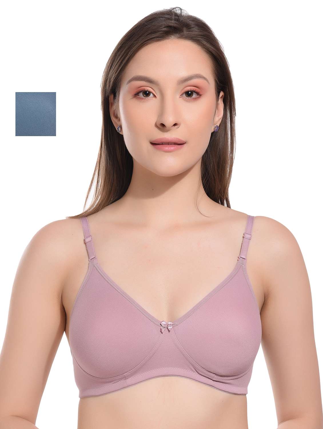 pack of 2 cotton t-shirt bra